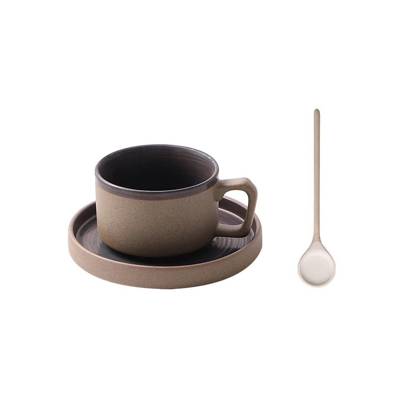 Set di 3 Tazze da Caffè in Ceramica