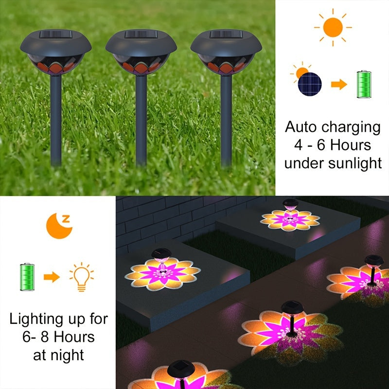 LumiLuxe - Iluminación de jardín LED solar