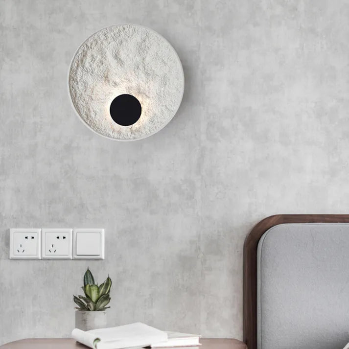 LunaGlow – Round Moon Wall Lamp