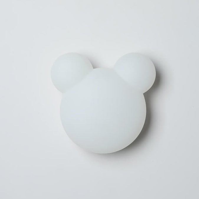 Lámpara de pared LED minimalista con forma de oso de dibujos animados