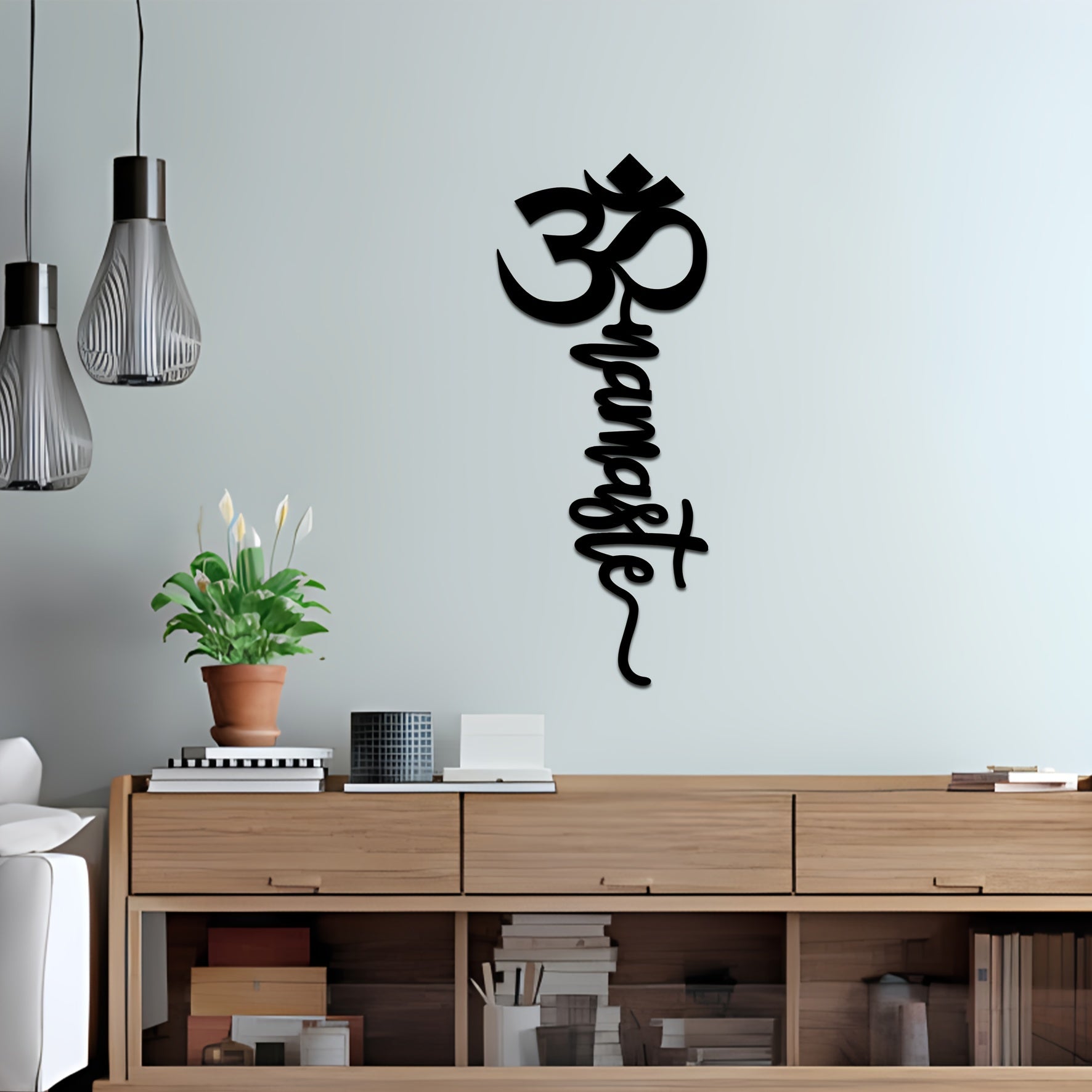 OmNamaste - Metal Wall Art