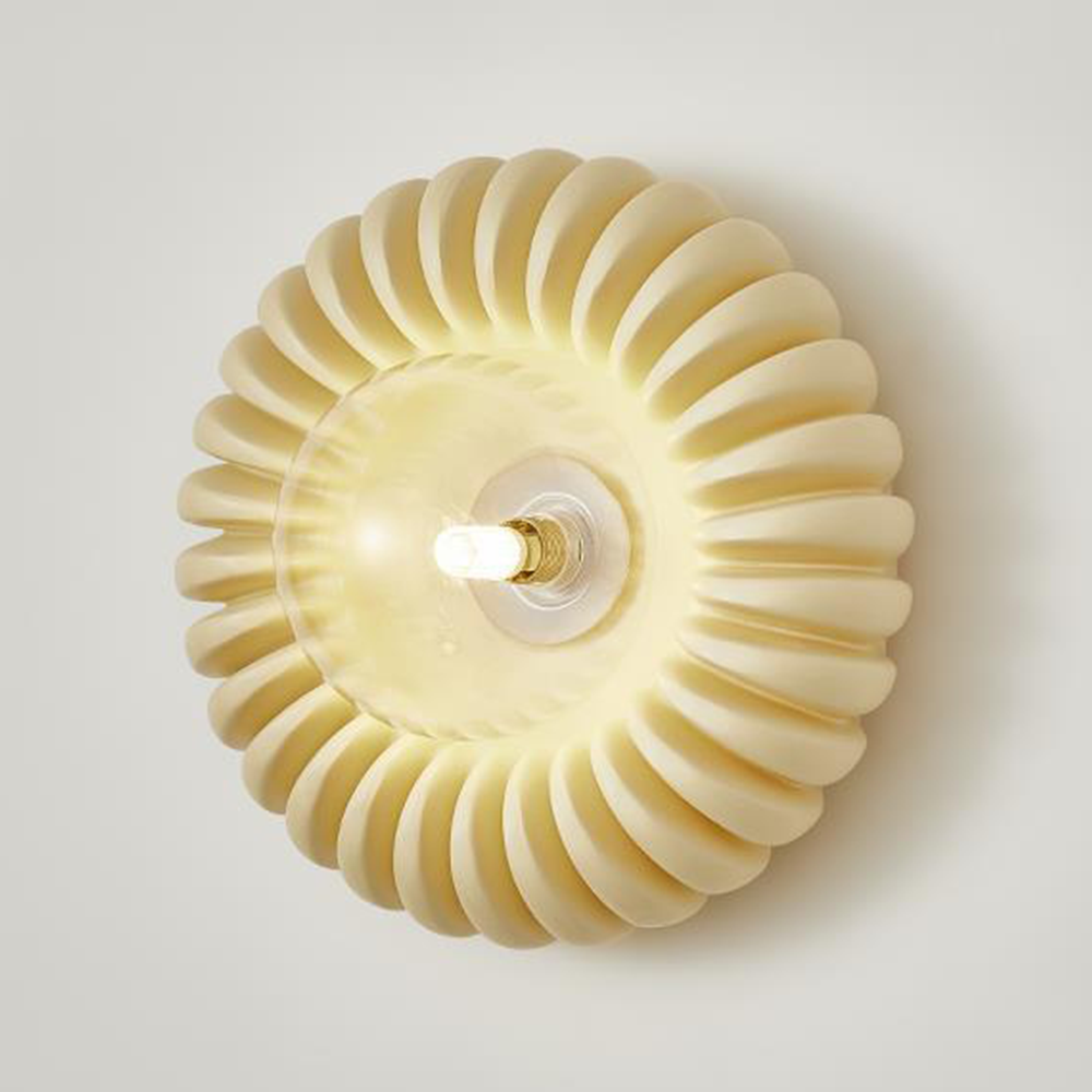 Lampada da parete a corridoio in resina creativa stile francese