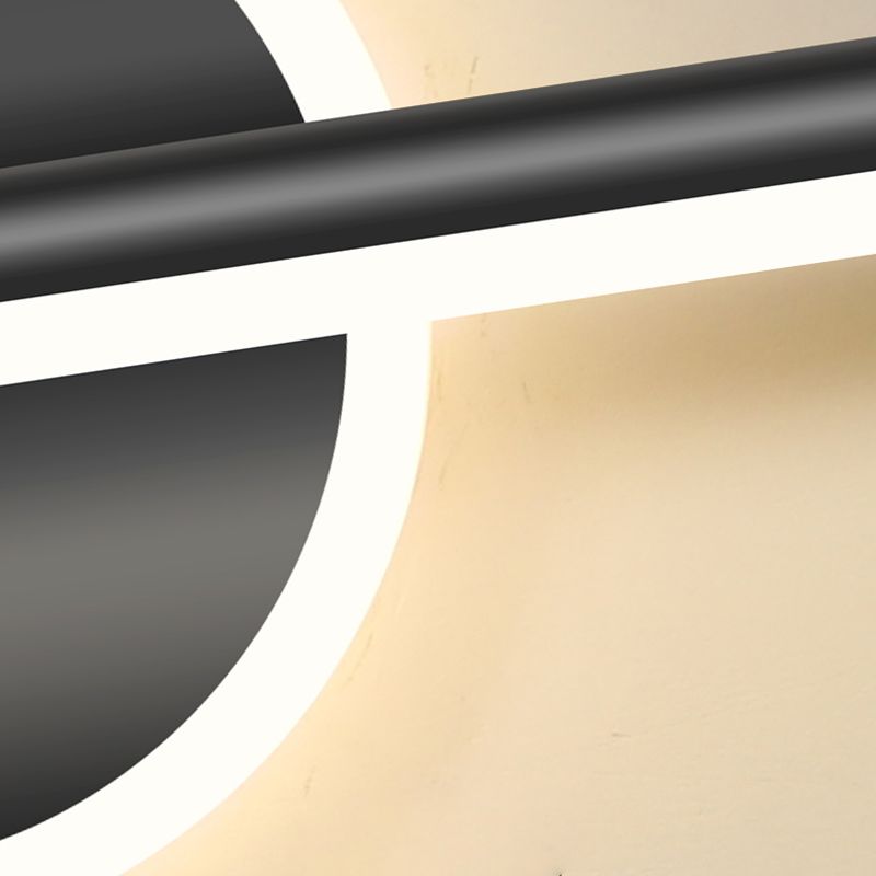 Nova - Lampada da parete LED moderna Nero/Oro