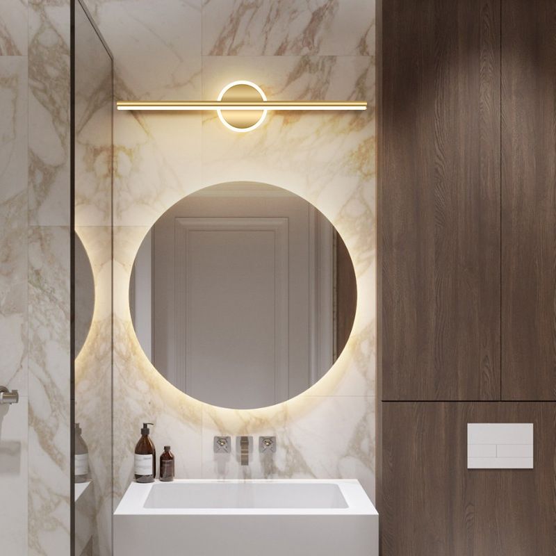 Nova - Lampada da parete LED moderna Nero/Oro