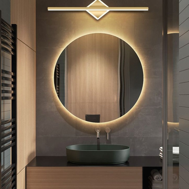Nova - Lampada da parete LED moderna Nero/Oro