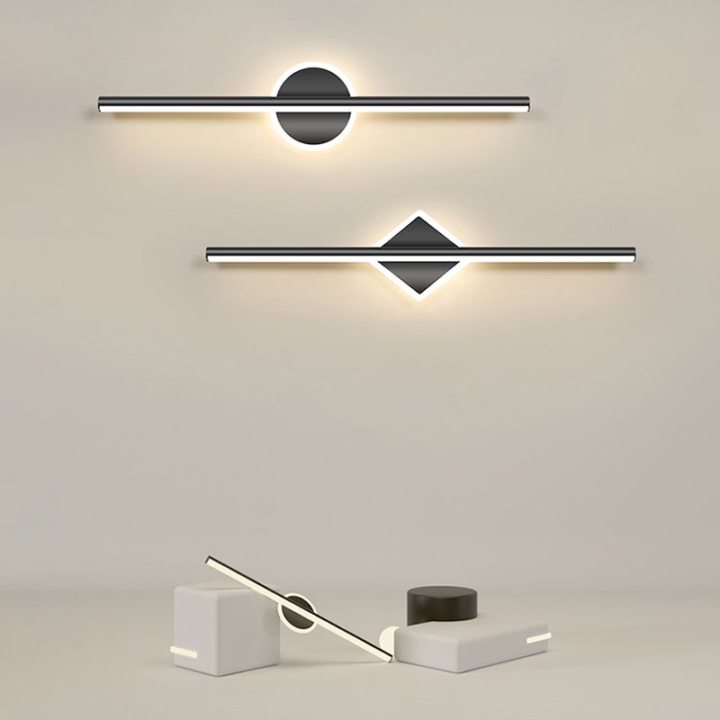Nova - Lampada da parete LED moderna Nero/Oro