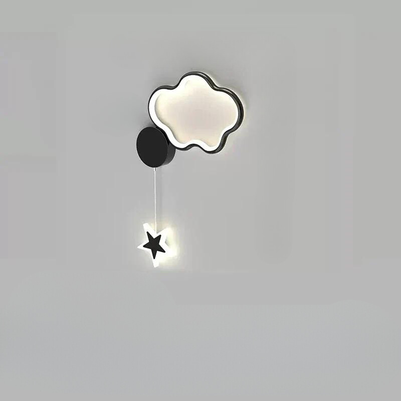 LumiDroom - Lampada da parete LED Nuvola Stella Luna