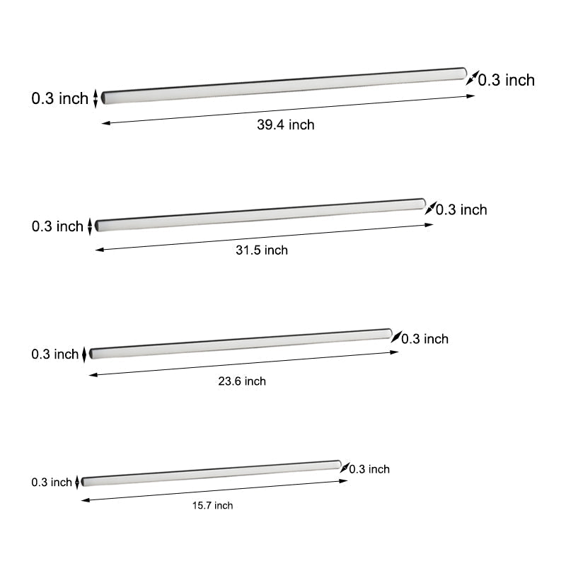 KastLicht - 6 pezzi strisce LED lunghe 12V per illuminazione armadio