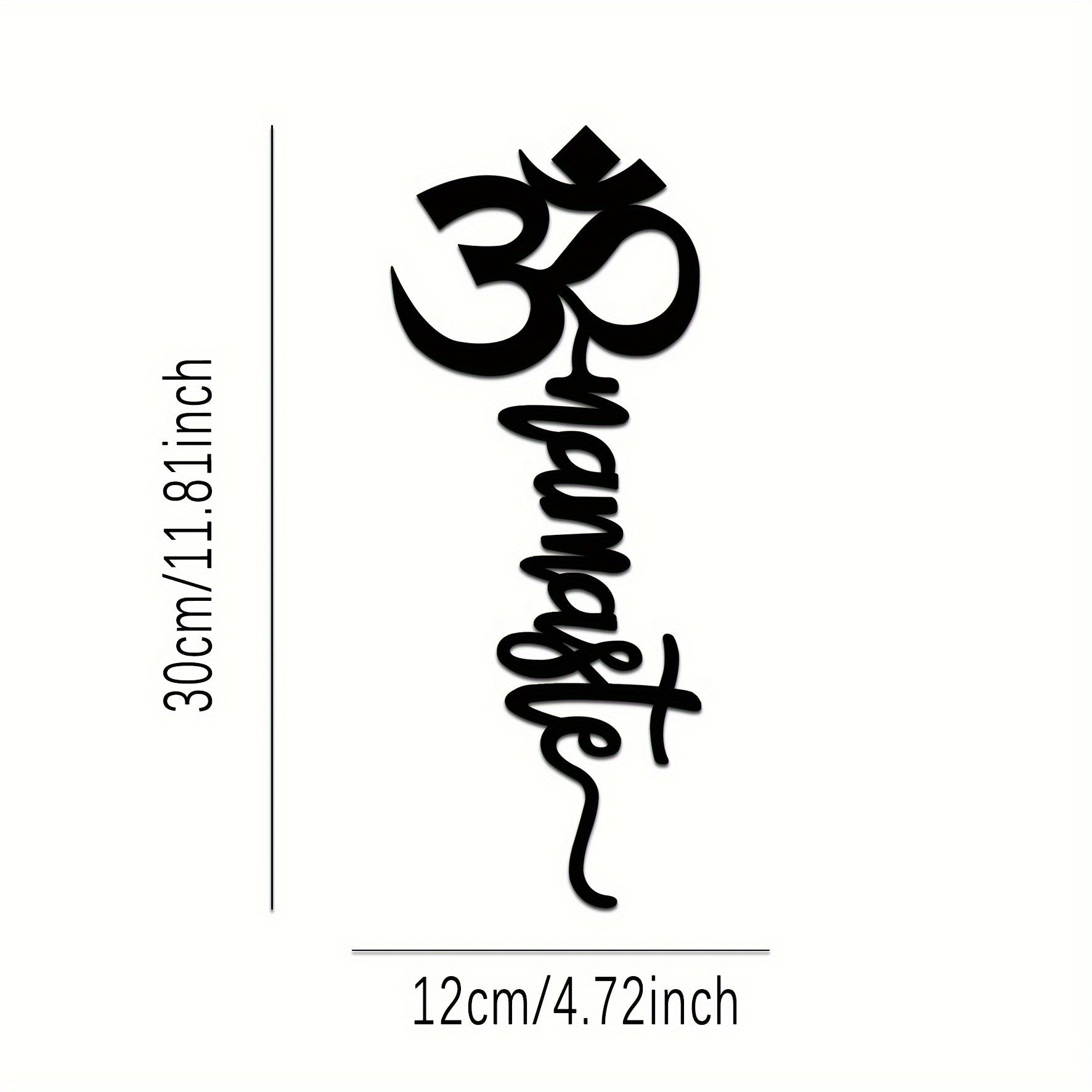 OmNamaste - Metal Wall Art