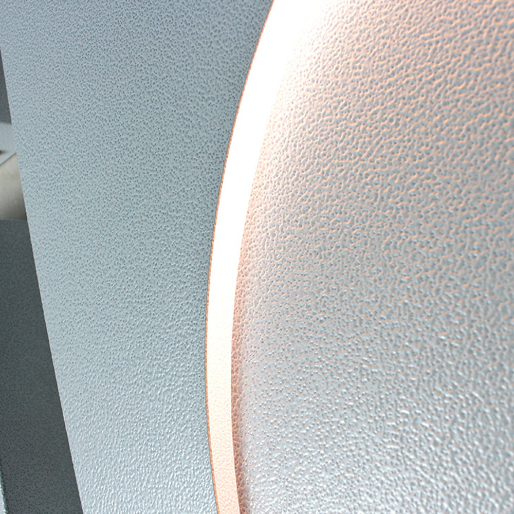 Elif - Lámpara de pared LED moderna cuadrada luna interior, blanca, metal