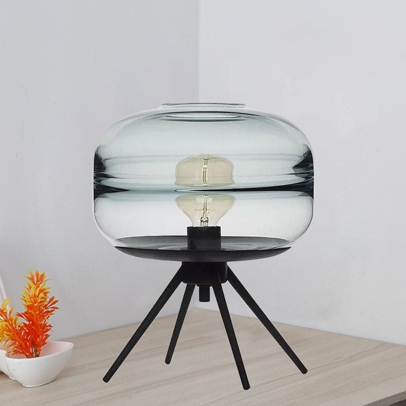 GlassLuxe – Modern Four-Legged Table Lamp with Stylish Design