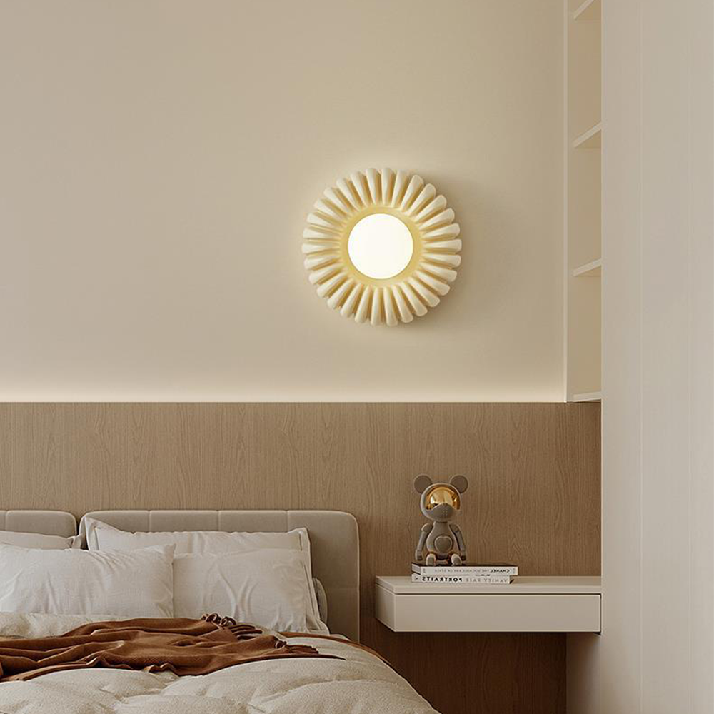 Lampada da parete a corridoio in resina creativa stile francese
