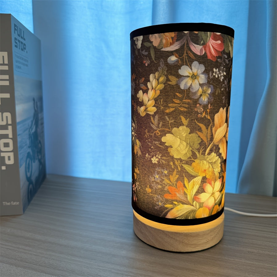 GlowWood - Imaginative LED Table Lamp with Wooden Base