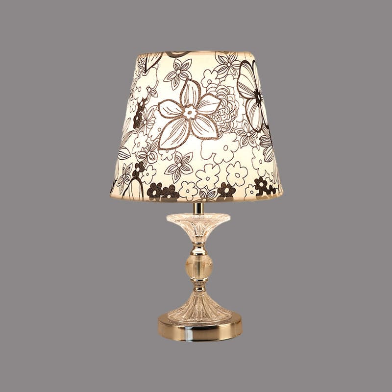 LuminArts - Candeeiro de mesa com motivo floral