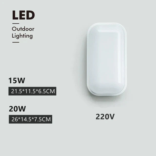 AquaLumen - Lampada da soffitto resistente all'umidità