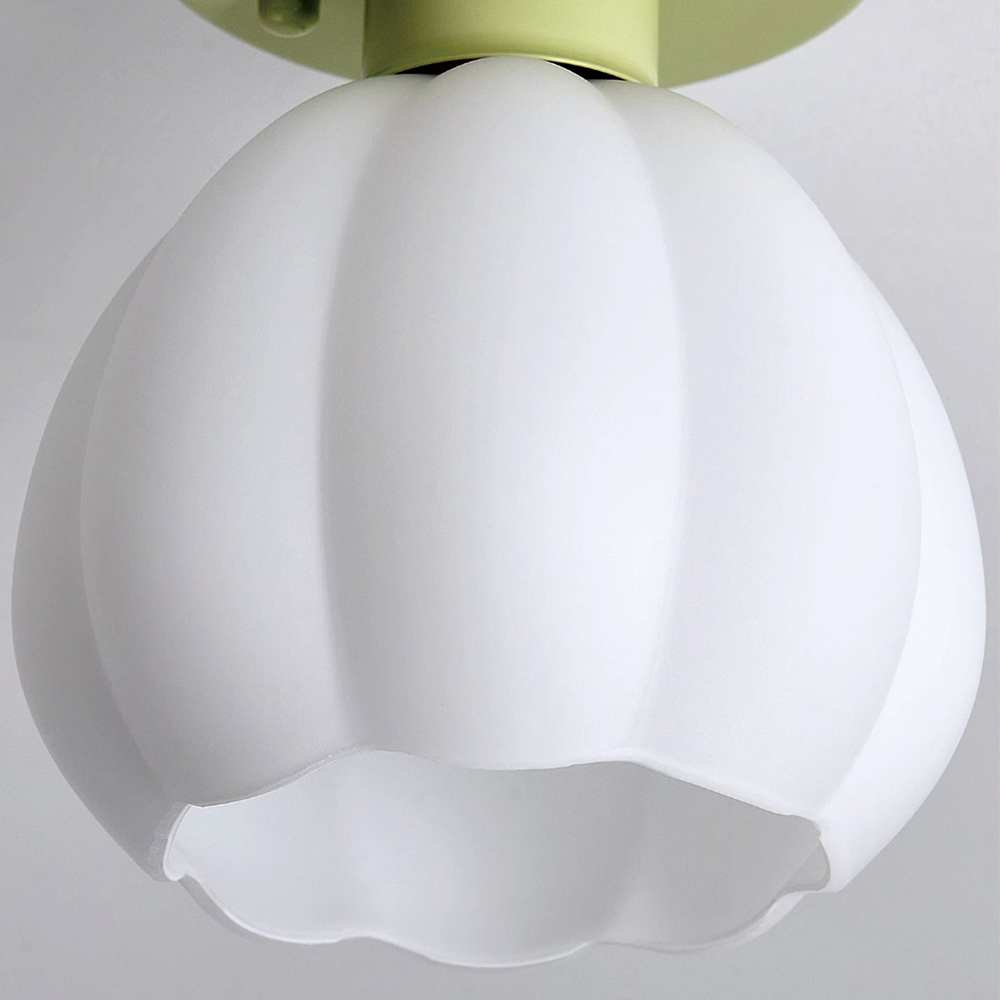 Lampada da soffitto romantica a zucca per la Gan