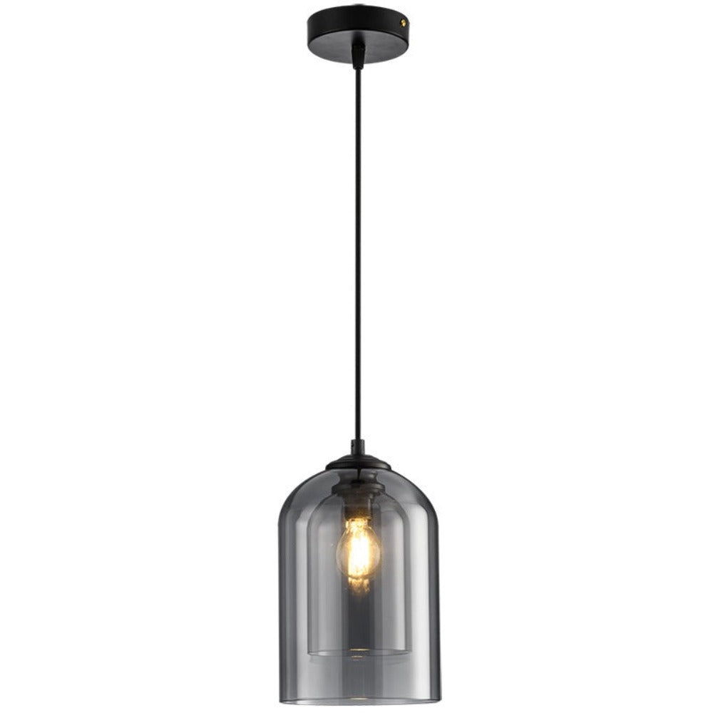 Lámpara colgante de vidrio minimalista moderna