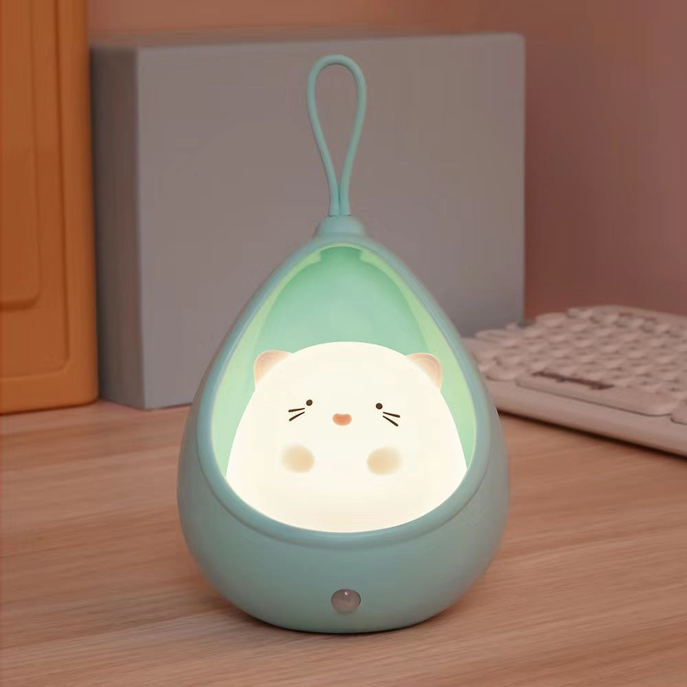 BunnyGlow - USB Rechargeable Animal Night Light with Motion Sensor