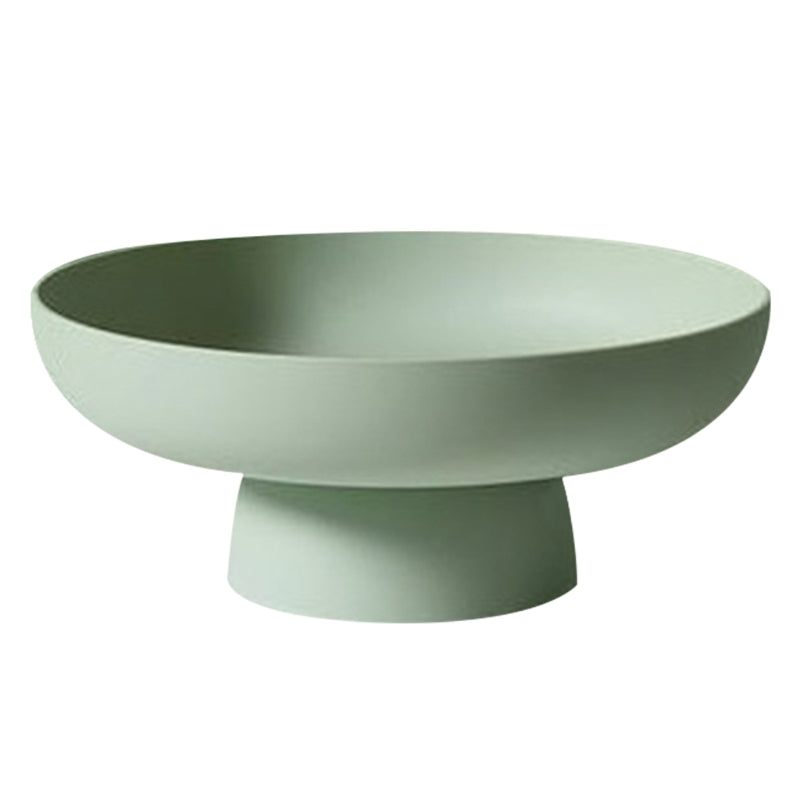 OvalFlow - Fruit Bowl - Modern Oval Draining Bowl for Table Decoration