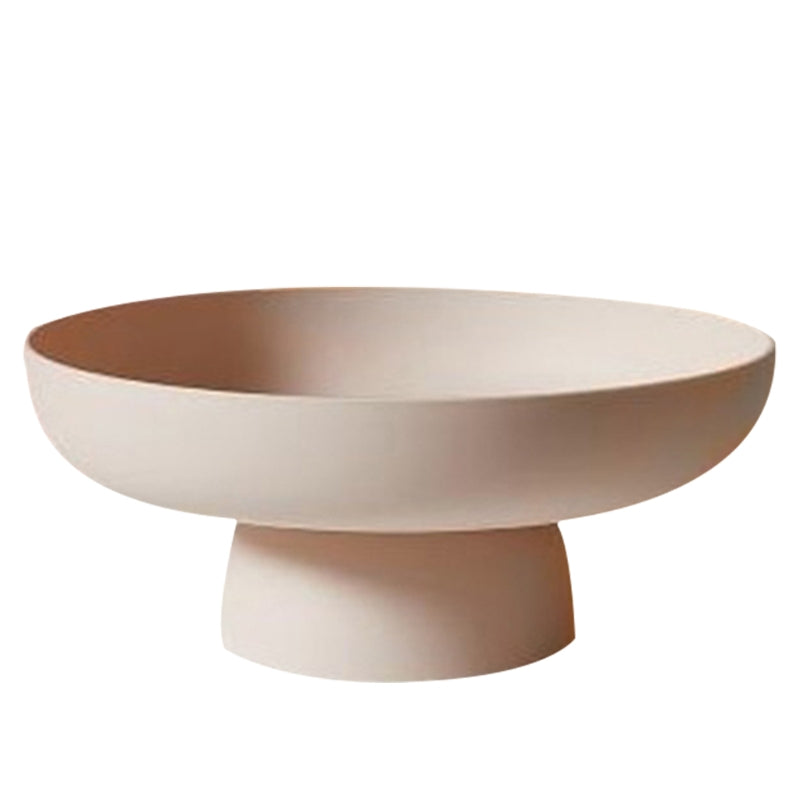 OvalFlow - Fruit Bowl - Modern Oval Draining Bowl for Table Decoration