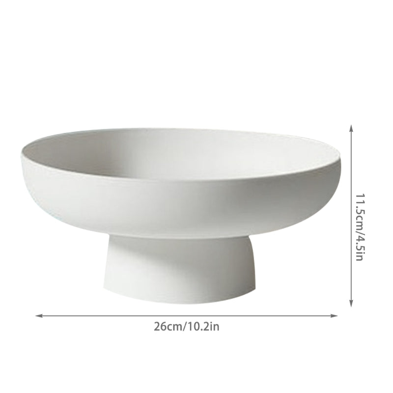 OvalFlow - Fruteira - Escorredor Oval Moderno para Decoração de Mesa