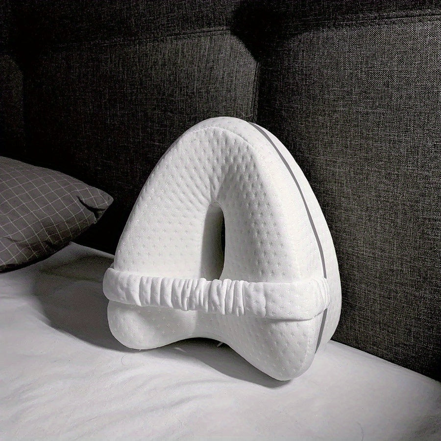 Cuscino Laterale Ergonomico - Cuscino per Ginocchia con Fodera Rimovibile e Lavabile