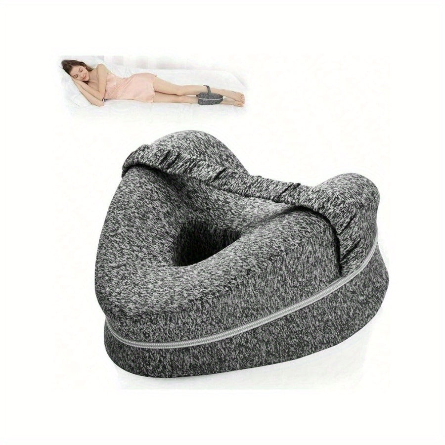 Cuscino Laterale Ergonomico - Cuscino per Ginocchia con Fodera Rimovibile e Lavabile