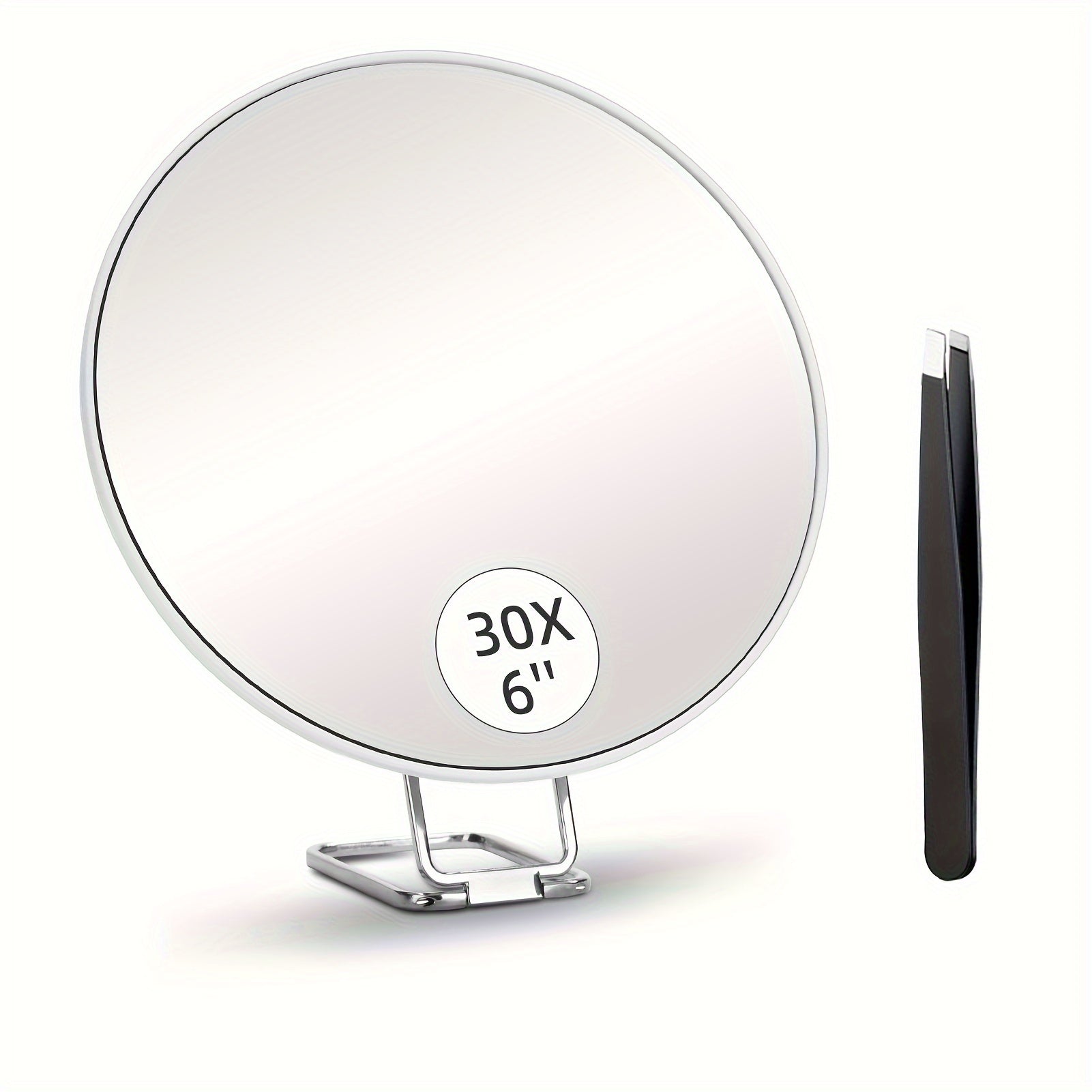Vergrotende Make-up Spiegel - 20X/10X Vergroting, Suction Cup, Draagbaar