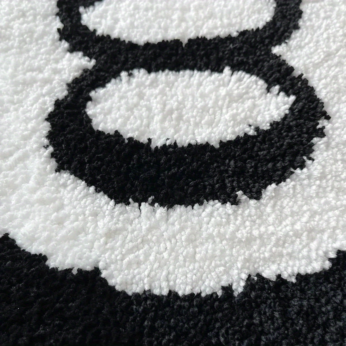Alfombra de Billar Bola 8 Negra - Tapete Antideslizante Redondo para Sala de Estar, Baño y Decoración (Disponible en Diferentes Tamaños)