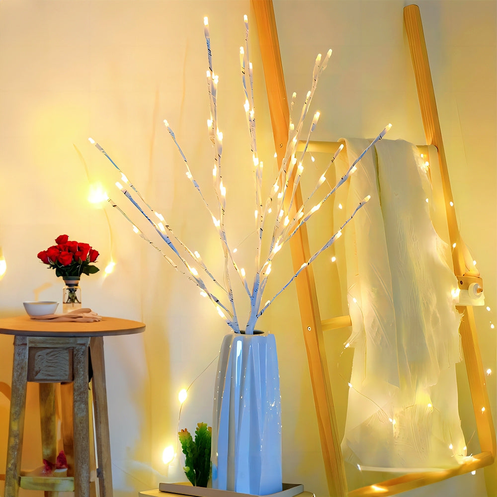 BranchGlow - Majisu LED Desk Lamp, 69.85 cm, 20 LED Warm White