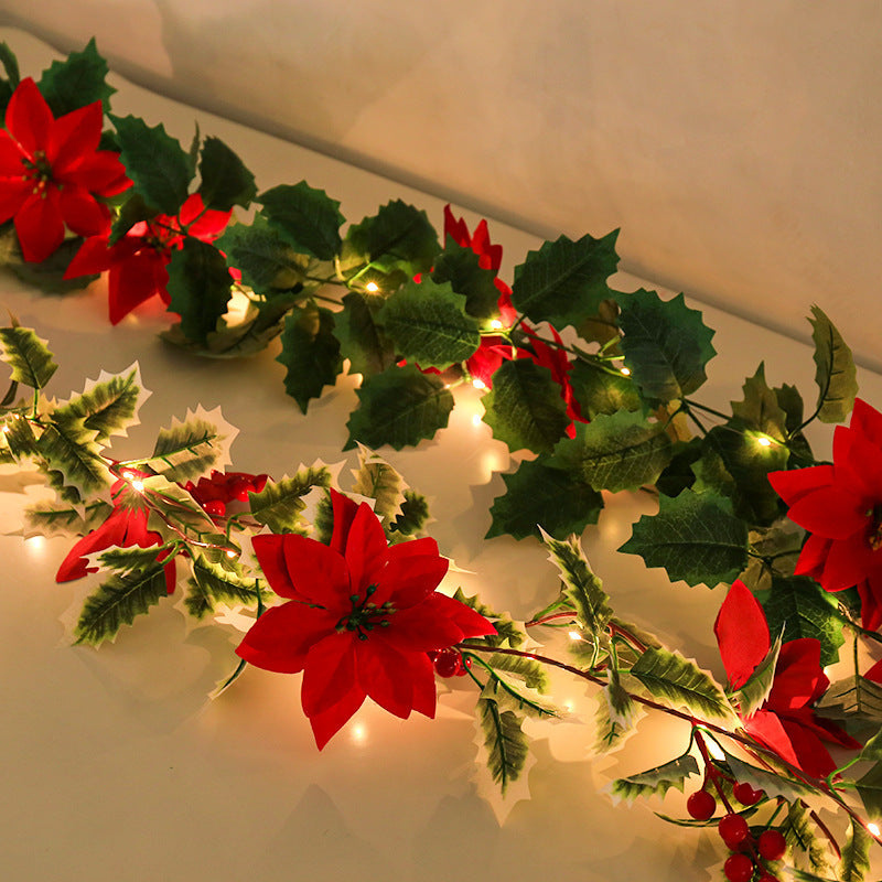 GlamBloom - Illuminazione a vite con 30 LED a forma di fiore