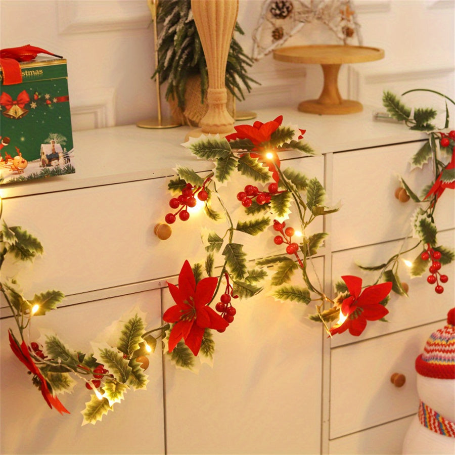 GlamBloom - Illuminazione a vite con 30 LED a forma di fiore