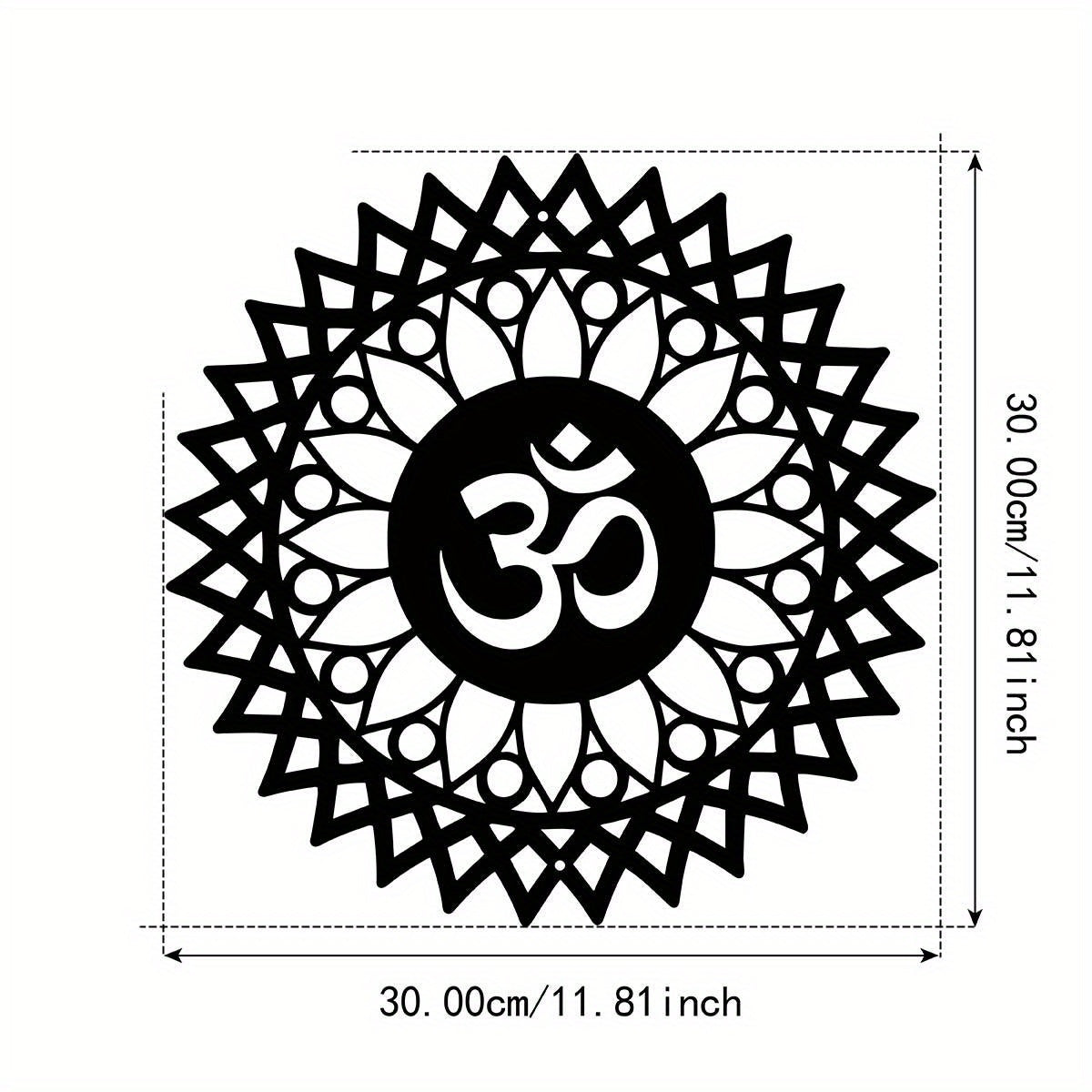 MandalaArt - Art Deco Mandala Wall Sculpture