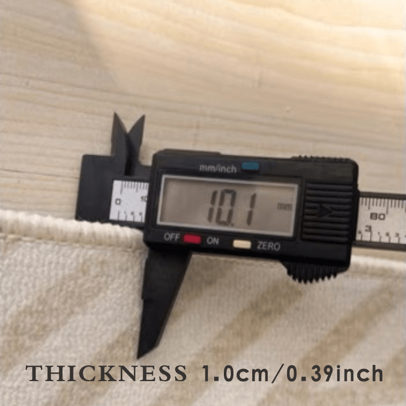 Elegante Tappeto Rotondo in Crema - Morbido, Antiscivolo, Lavabile in Lavatrice - Perfetto per Soggiorno, Camera da Letto e Ufficio Domestico