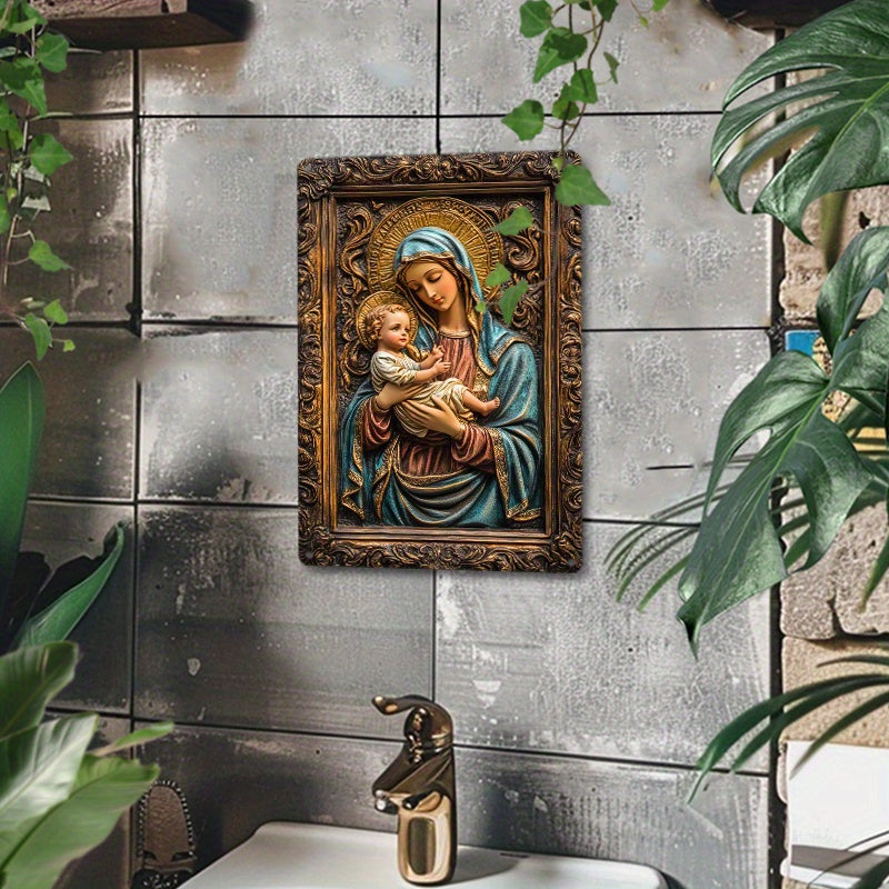 MariaJezus - Vintage Aluminum Wall Art