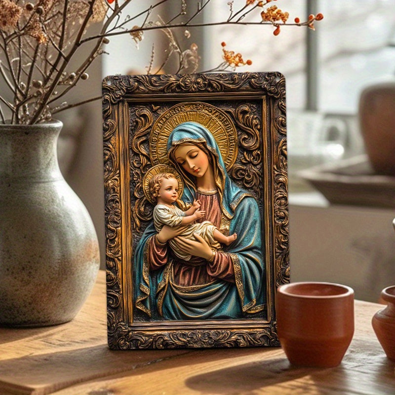 MariaJezus - Vintage Aluminum Wall Art