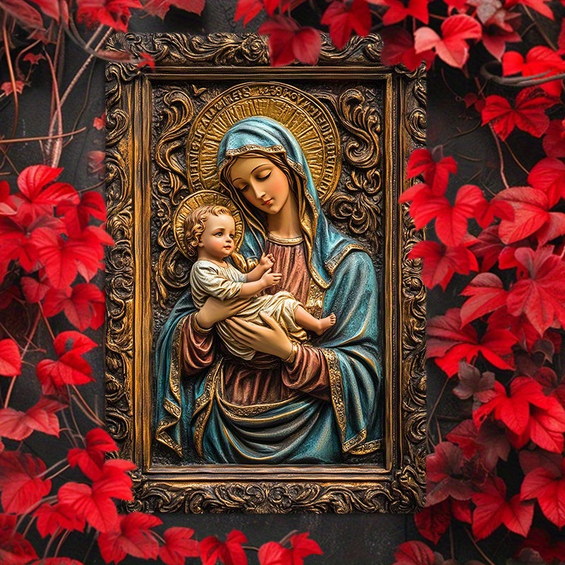 MariaJezus - Vintage Aluminum Wall Art