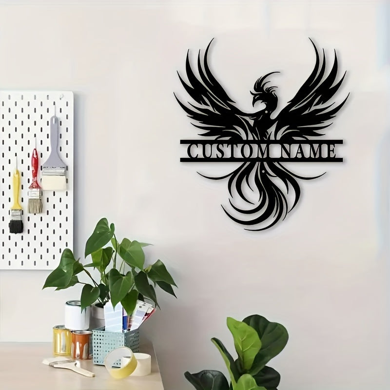 PhoenixArt - Customizable Phoenix Metal Wall Art