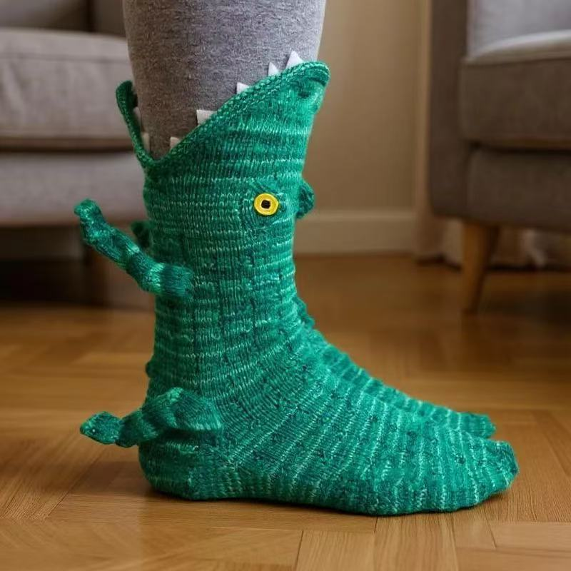 Socks Slippers Women Plush Animal Warm Knitted Indoor Comfort