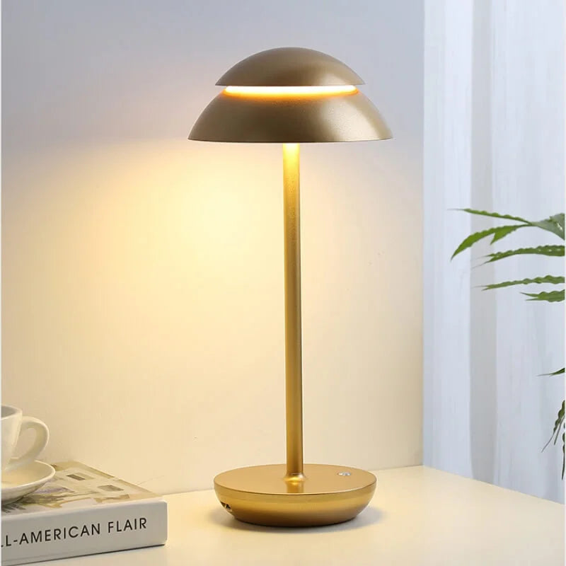 LumiDesign - Lampada da tavolo moderna in stile contemporaneo