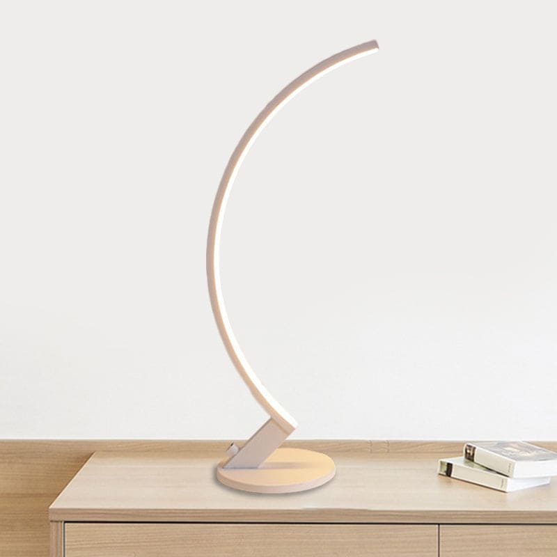 Luminoso - Verlicht je Ruimte met de Stijlvolle Boogmetaal Moderne Tafellamp van Luminoso