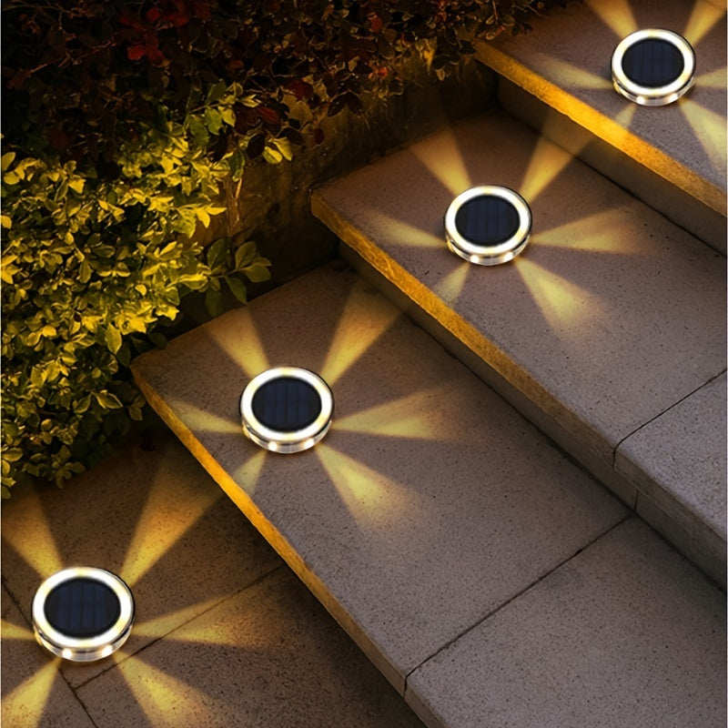 SolarGround - 6 LED Solar Ground Lighting Outdoor