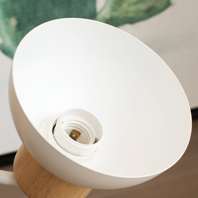 NordicDome - Candeeiro de Parede em Metal e Madeira com Pássaro para Quarto de Criança