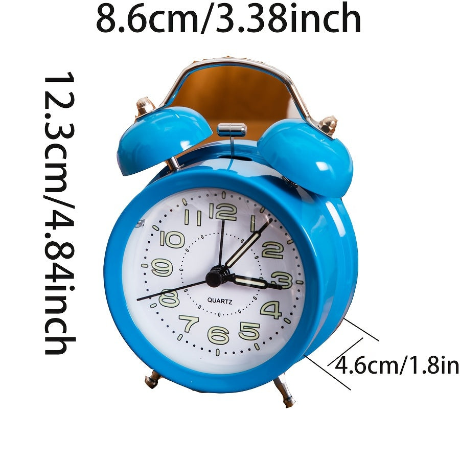 ChimeVintage - Loud & Classic Alarm Clock with Night Light