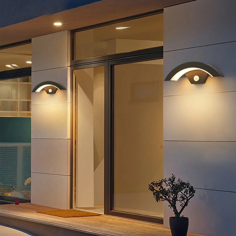 LichtBeeld - Lampada da parete impermeabile elegante