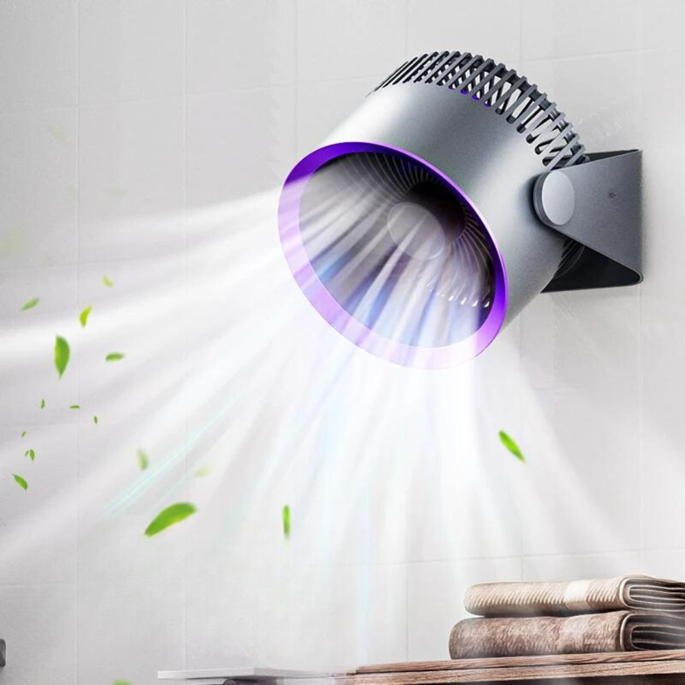 Ventoinha USB Portátil para Refrescar em Movimento
