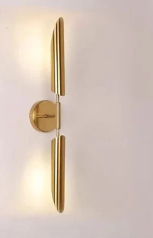GoldenGlow – Minimalist LED Wall Lamp for Living & Bedroom