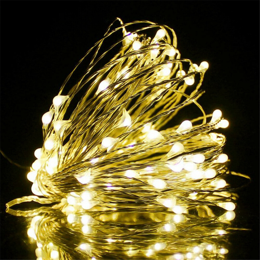 TwinkleWire - Guirnalda de luces LED de cobre USB, decoración multicolor