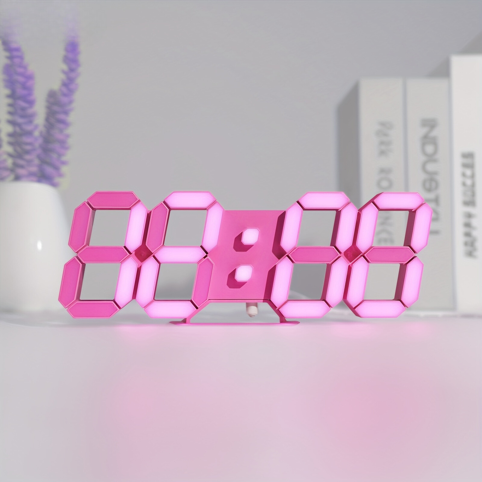 LuxTime - Sveglia Digitale LED Moderna con Funzione Dimmer