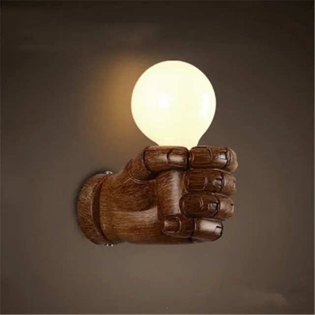 IndustrialGlow - Wall Lamp in Industrial Style Made of Metal – Vintage LED Lamp
